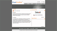 Desktop Screenshot of eurindia.com